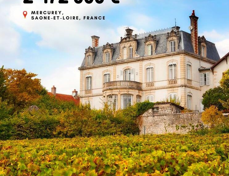 2 472 000 €, Mercurey, Saone-et-Loire