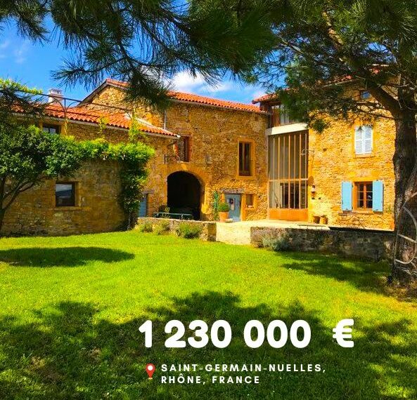 1 230 000 €, Saint-Germain-Nuelles, Rhône