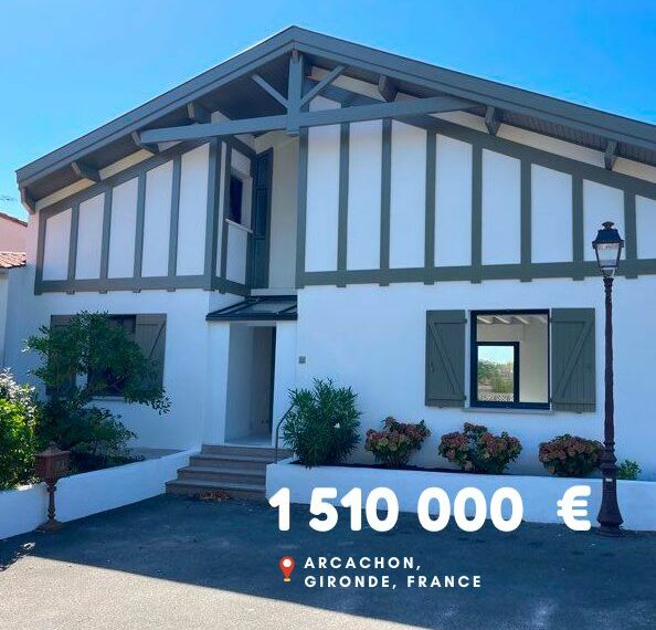 1 510 000 €, Arcachon, Gironde