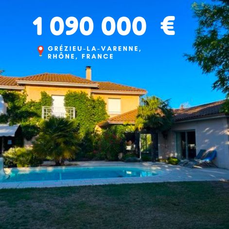 1 090 000 €, Grézieu-la-Varenne, Rhône