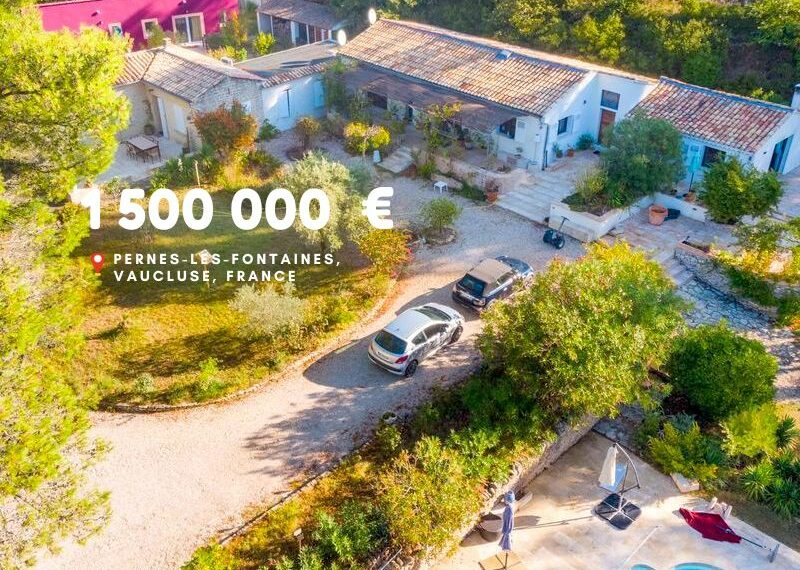 1 500 000 €, Pernes-les-Fontaines, Vaucluse