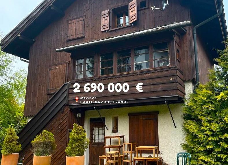 2 690 000 €, Megève, Haute-Savoie